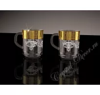 Кружки Green Tea рисунок Барокко 2 Шт.